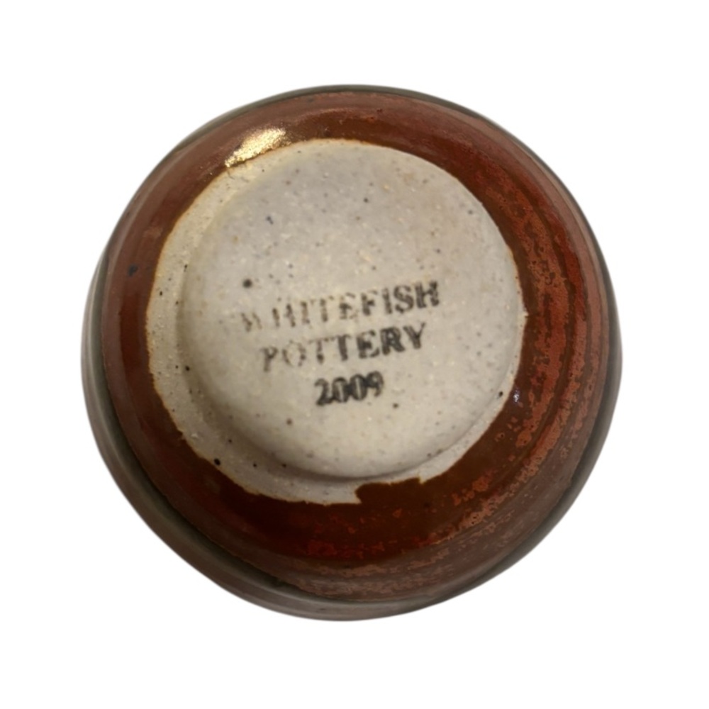 Miniature Whitefish Pottery Bowl - Picture 4 of 4